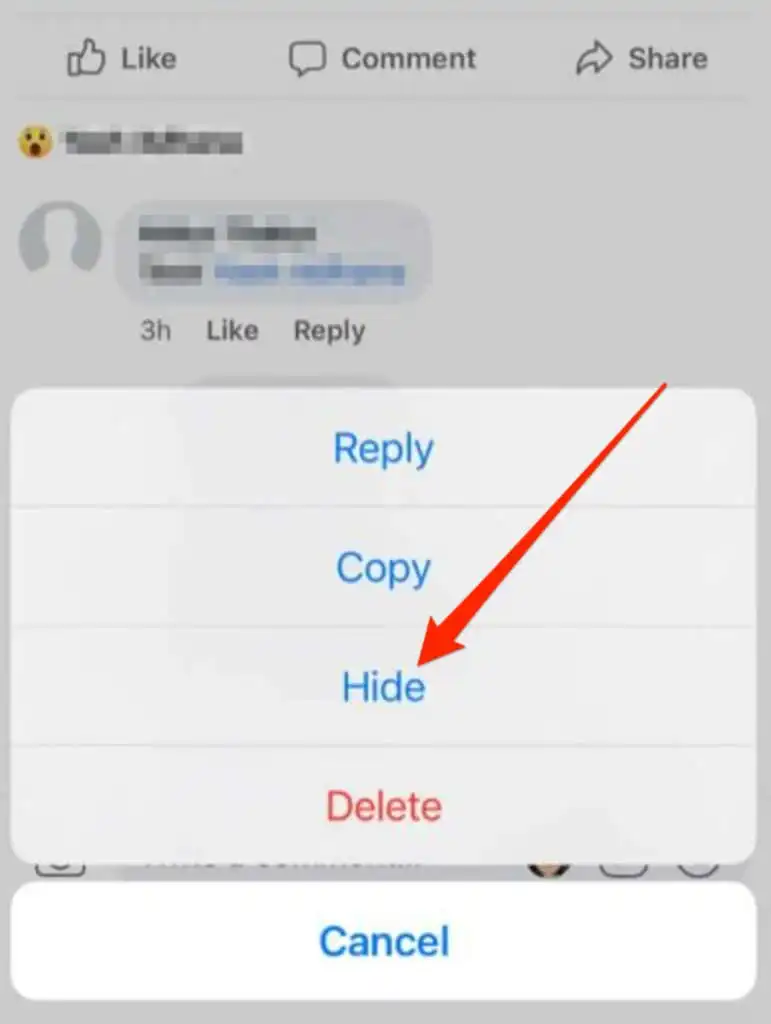 Cách ẩn một bình luận trên Facebook và điều gì sẽ xảy ra nếu bạn làm vậy 6 Cách ẩn một bình luận trên Facebook và điều gì sẽ xảy ra nếu bạn làm vậy