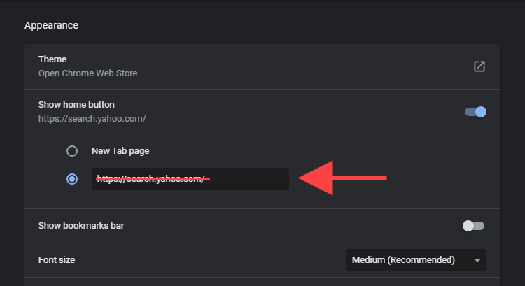 Cách thoát khỏi Yahoo Search trong Chrome 9 Cách thoát khỏi Yahoo Search trong Chrome