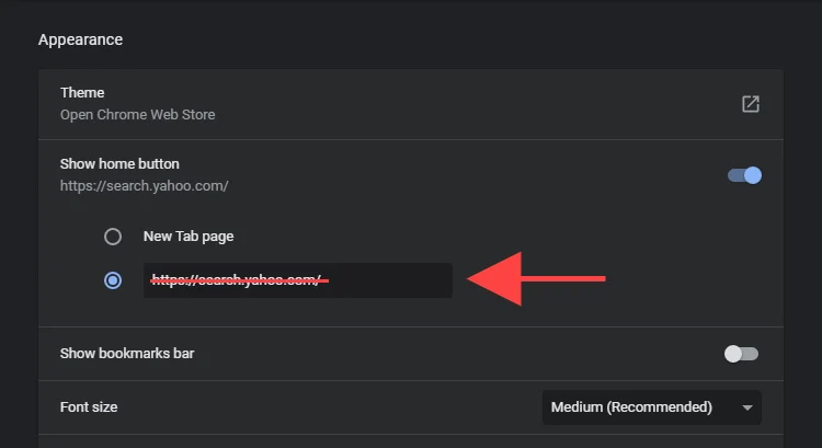 Cách thoát khỏi Yahoo Search trong Chrome 9 Cách thoát khỏi Yahoo Search trong Chrome