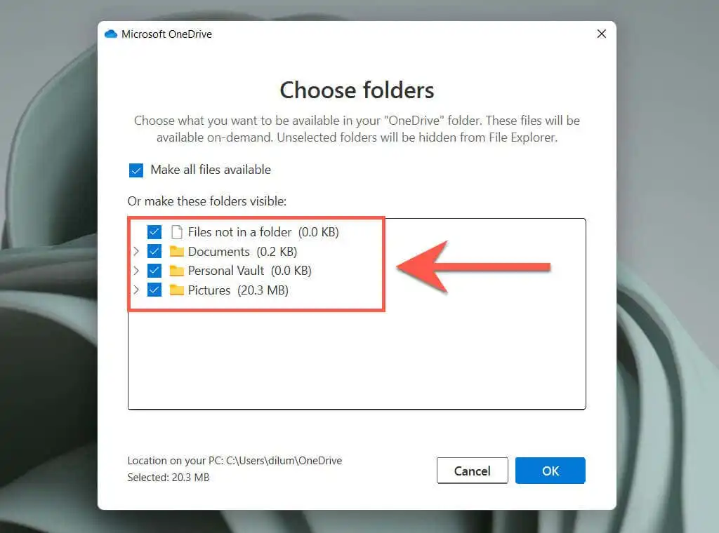 10 cách để ngăn OneDrive đồng bộ hóa 9 10 cách để ngăn OneDrive đồng bộ hóa