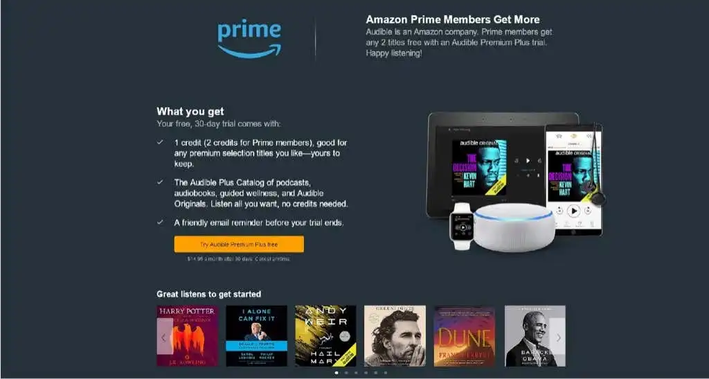 8 cách để có được More Tín dụng trên Audible 1 8 cách để có được More Tín dụng trên Audible