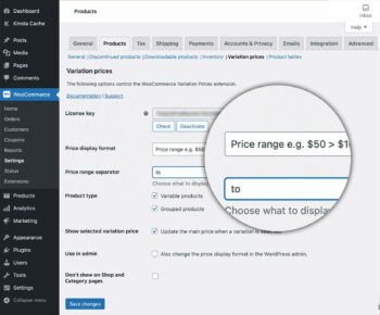 Barn2 Woocommerce Variation Prices 5