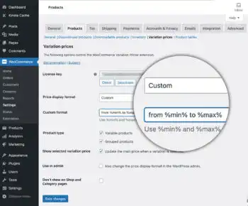 Barn2 Woocommerce Variation Prices 6