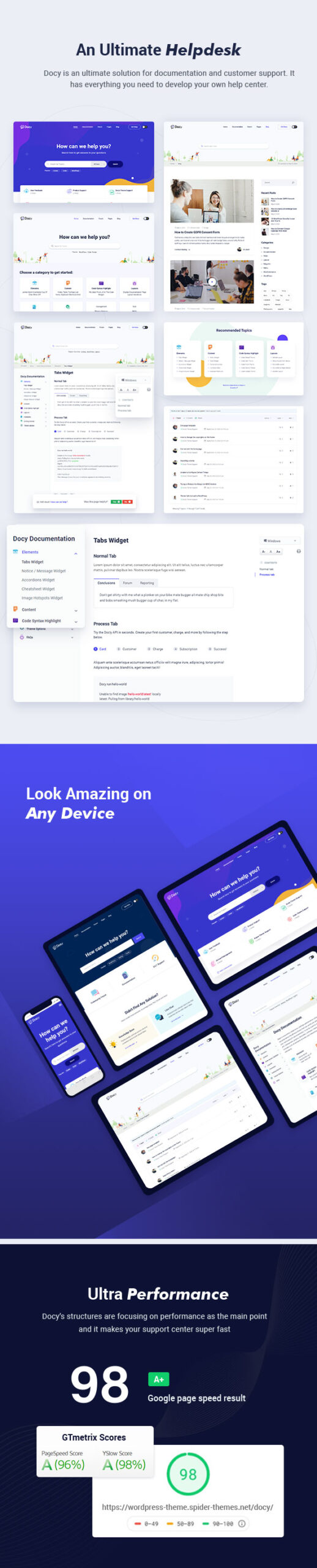 Docy - Documentation and Knowledge base WordPress Theme with Helpdesk Forum 2