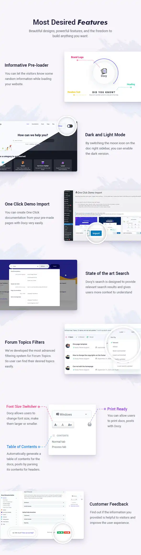 Docy - Documentation and Knowledge base WordPress Theme with Helpdesk Forum 3