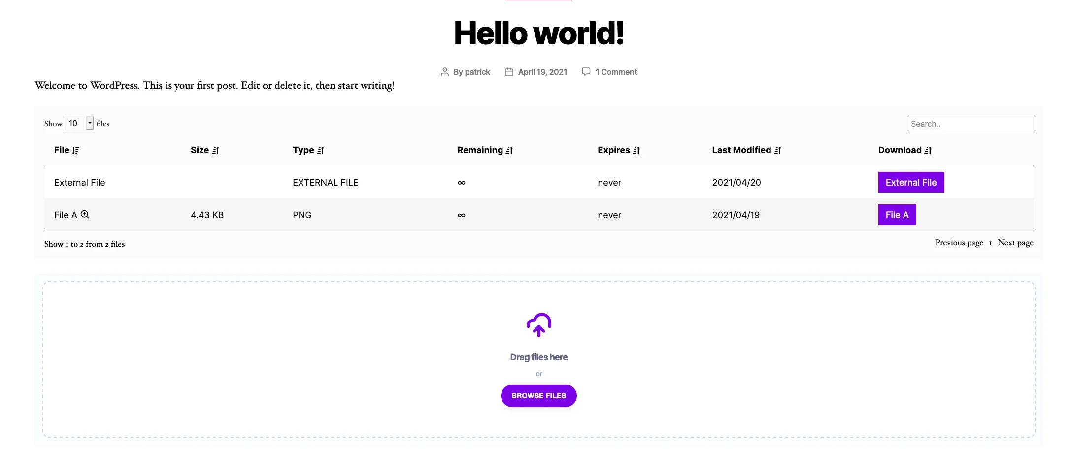 Filr Premium - Secure Your Upload Files With Protected Link 9
