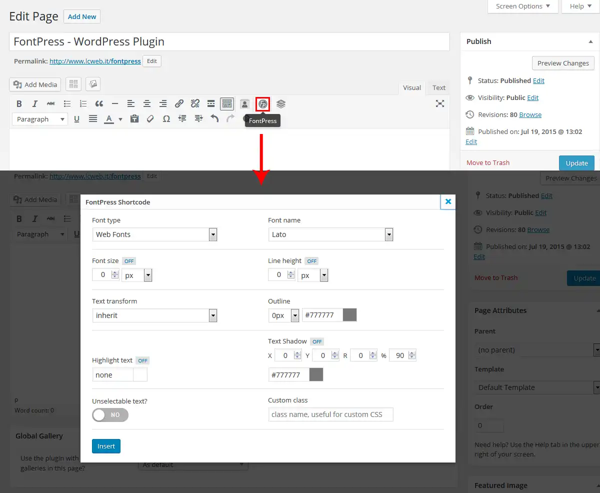 FontPress - WordPress Font Manager 6