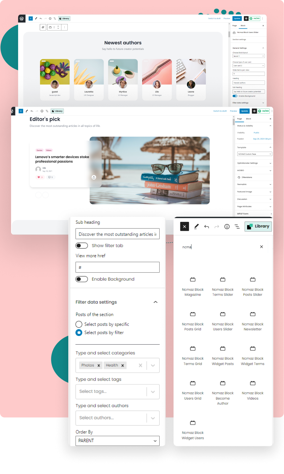 Ncmaz - Blog Magazine WordPress Theme 1