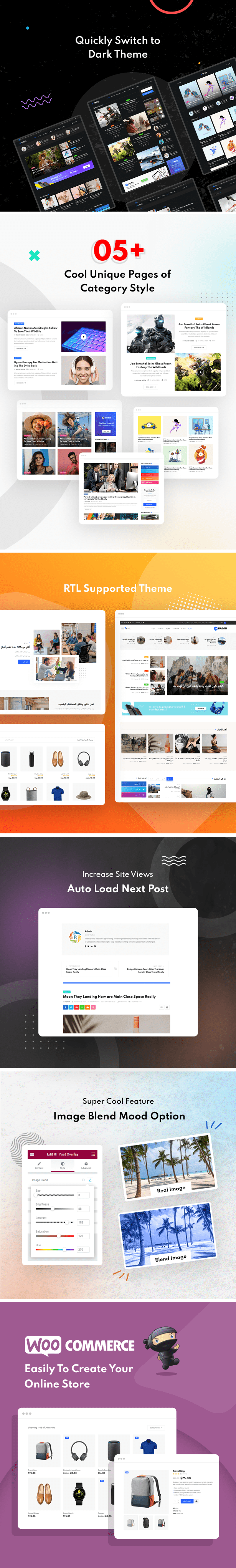 Neeon - WordPress News Magazine Theme 3