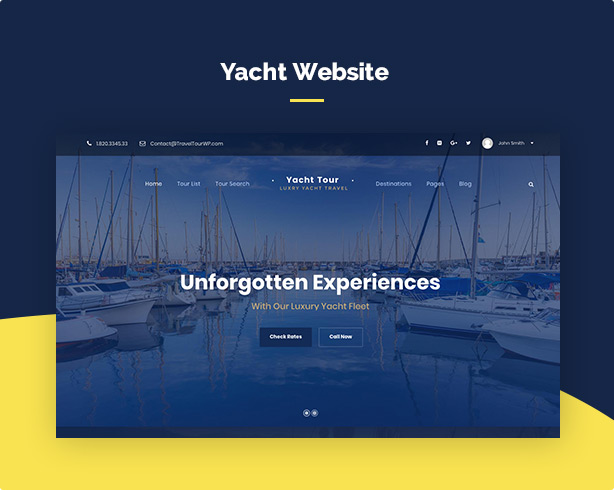 TravelTour - Travel & Tour Booking WordPress 7