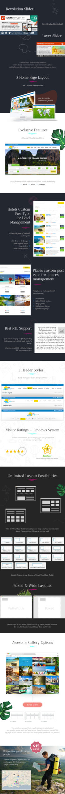 Trendy Travel - Tour Travel WordPress Agency Theme 3