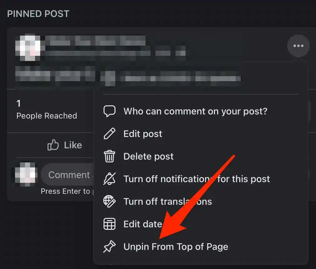 Cách ghim một bài đăng trên Facebook 26 Cách ghim một bài đăng trên Facebook