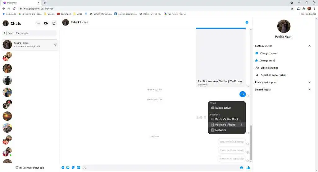 Cách xóa tin nhắn Facebook Messenger cho cả hai bên 4 Cách xóa tin nhắn Facebook Messenger cho cả hai bên