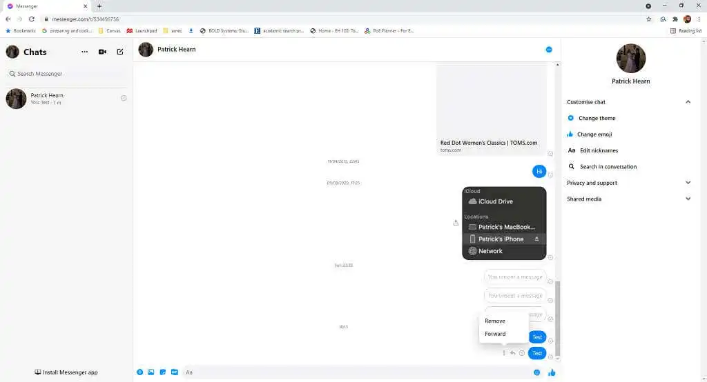 Cách xóa tin nhắn Facebook Messenger cho cả hai bên 5 Cách xóa tin nhắn Facebook Messenger cho cả hai bên
