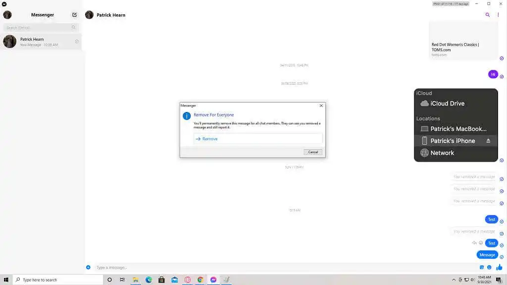 Cách xóa tin nhắn Facebook Messenger cho cả hai bên 8 Cách xóa tin nhắn Facebook Messenger cho cả hai bên