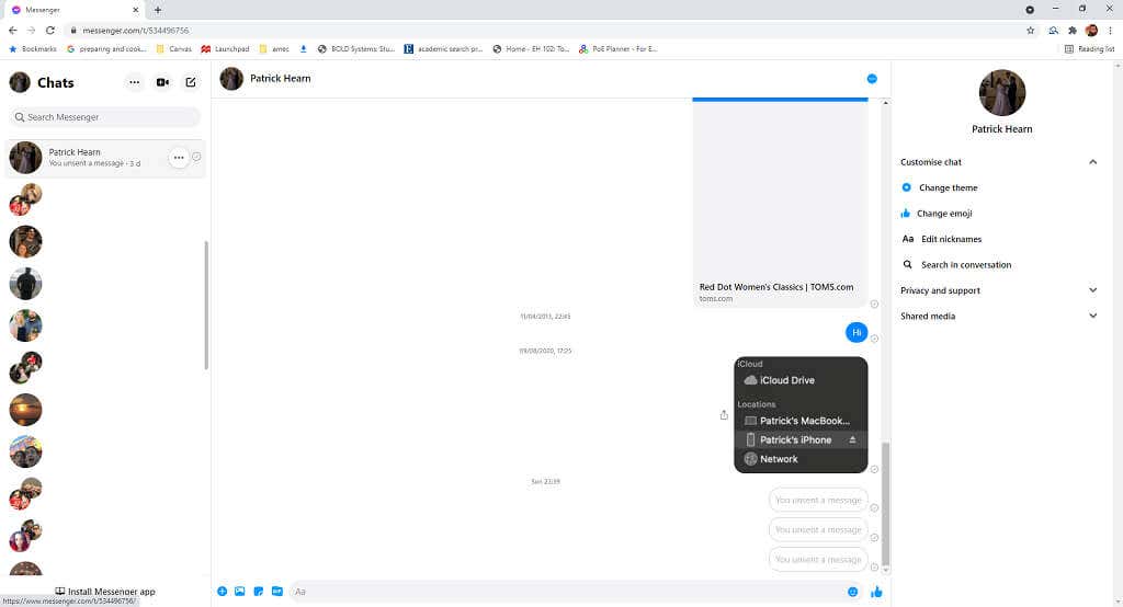 Cách xóa tin nhắn Facebook Messenger cho cả hai bên 14 Cách xóa tin nhắn Facebook Messenger cho cả hai bên