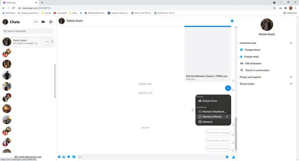 Cách xóa tin nhắn Facebook Messenger cho cả hai bên 14 Cách xóa tin nhắn Facebook Messenger cho cả hai bên