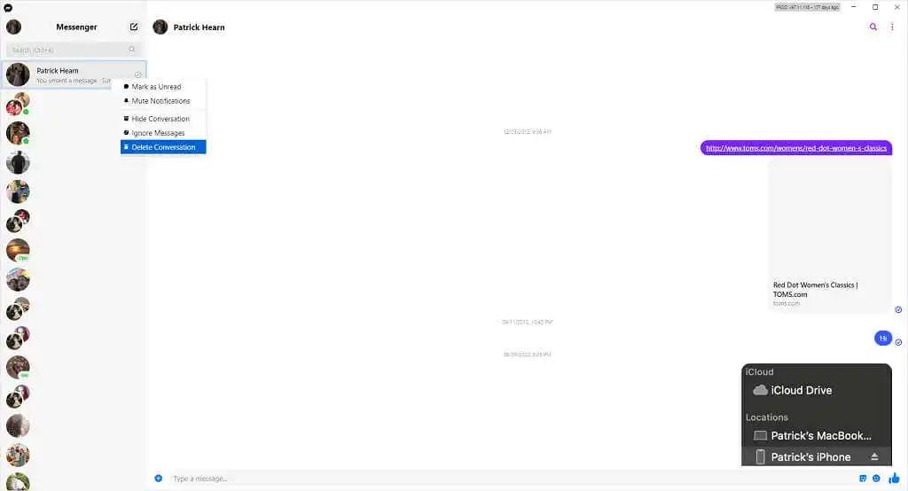 Cách xóa tin nhắn Facebook Messenger cho cả hai bên 18 Cách xóa tin nhắn Facebook Messenger cho cả hai bên