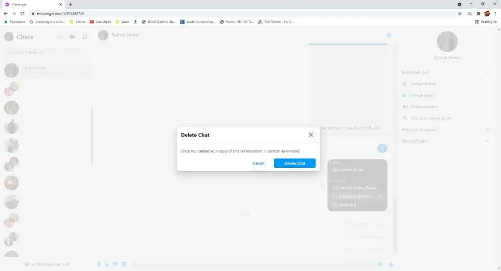 Cách xóa tin nhắn Facebook Messenger cho cả hai bên 16 Cách xóa tin nhắn Facebook Messenger cho cả hai bên