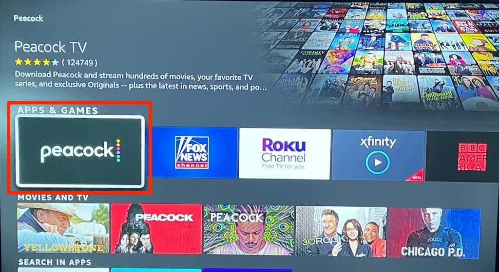 Cách tải xuống và cài đặt Peacock trên Firestick 4 Cách tải xuống và cài đặt Peacock trên Firestick
