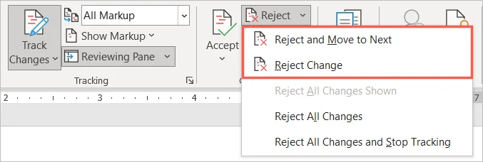 Cách hiển thị, chấp nhận hoặc ẩn các chỉnh sửa trong Microsoft Word 11 Cách hiển thị, chấp nhận hoặc ẩn các chỉnh sửa trong Microsoft Word
