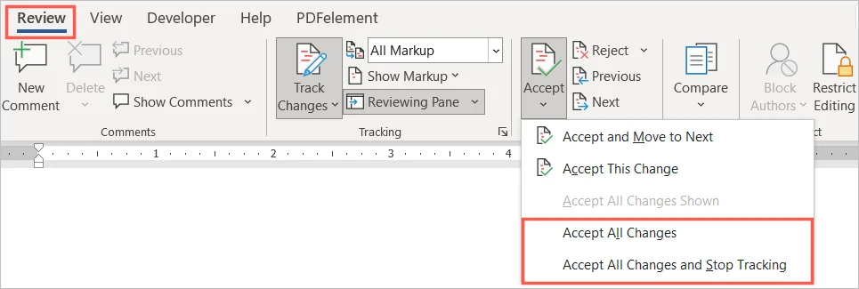 Cách hiển thị, chấp nhận hoặc ẩn các chỉnh sửa trong Microsoft Word 10 Cách hiển thị, chấp nhận hoặc ẩn các chỉnh sửa trong Microsoft Word