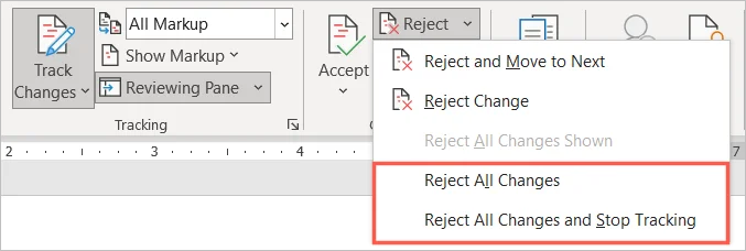 Cách hiển thị, chấp nhận hoặc ẩn các chỉnh sửa trong Microsoft Word 12 Cách hiển thị, chấp nhận hoặc ẩn các chỉnh sửa trong Microsoft Word