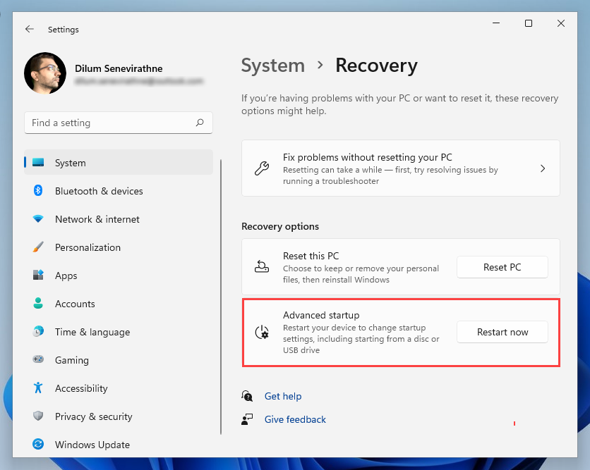 - Bàn trợ giúp Geek Khởi động qua Settings Hình ảnh ứng dụng