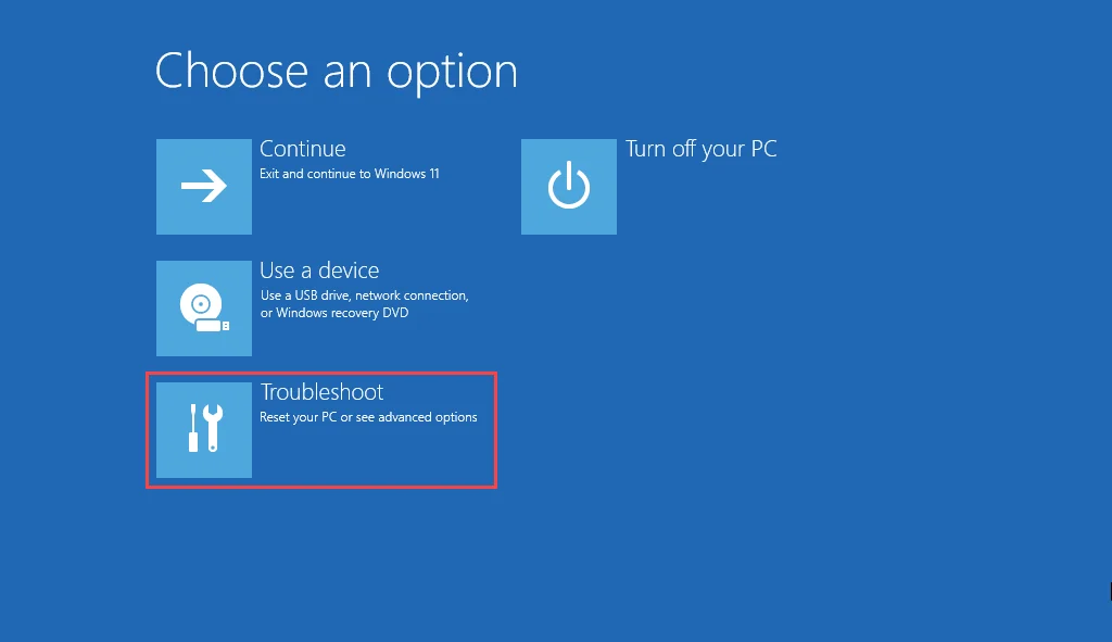 - Bàn trợ giúp Geek Sử dụng hình ảnh Tùy chọn khôi phục hệ thống Windows