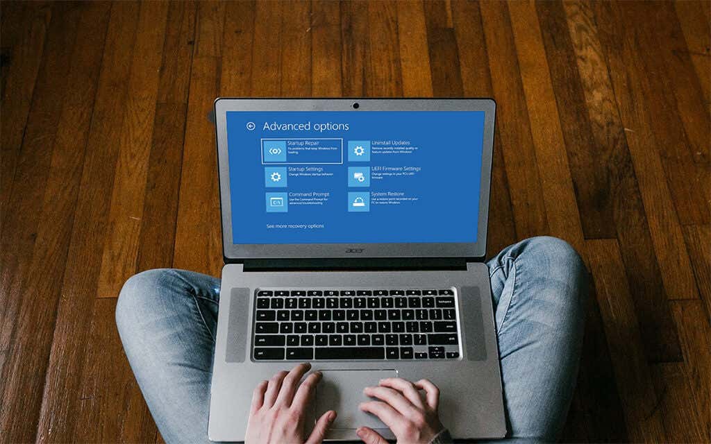 - Bàn trợ giúp Geek Cách khởi động vào Windows 11/10 System Recovery Options image