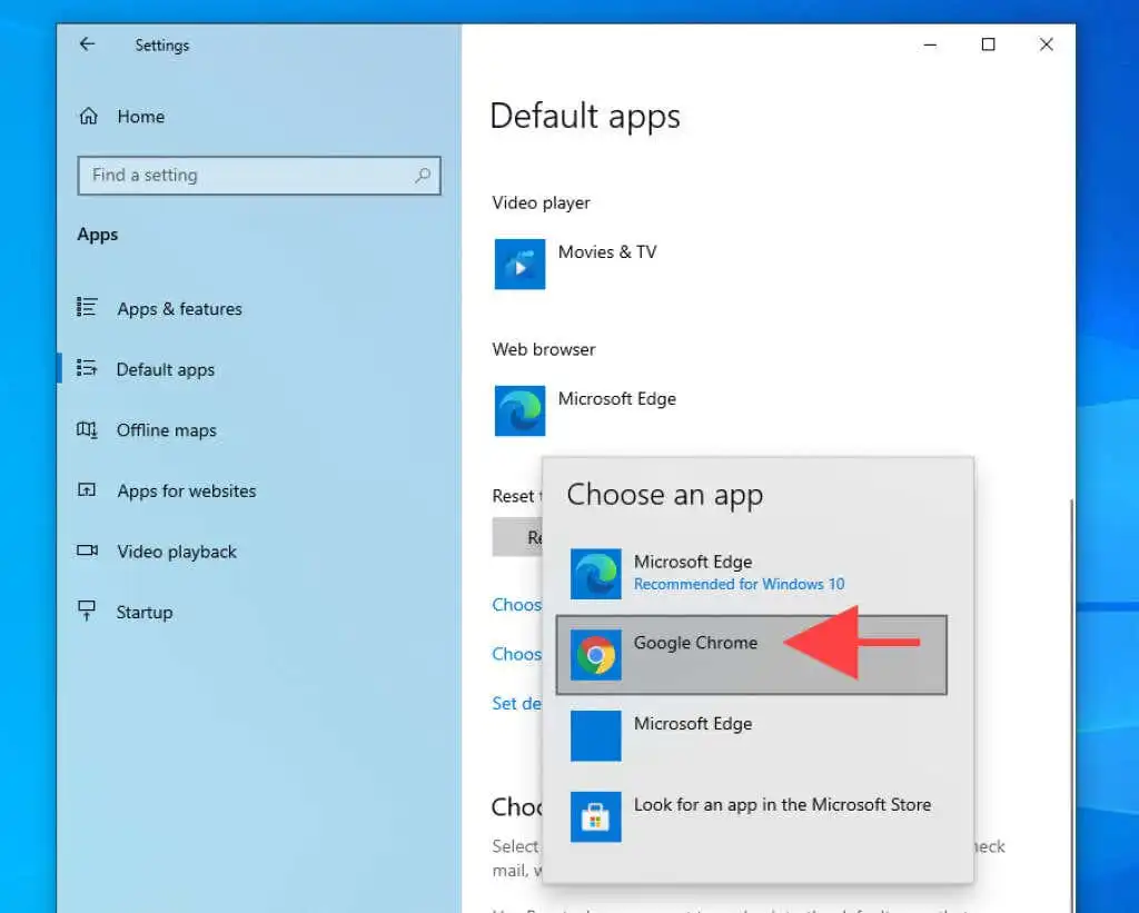 Cách thay đổi trình duyệt web mặc định trong Windows 11/10 12 Cách thay đổi trình duyệt web mặc định trong Windows 11/10