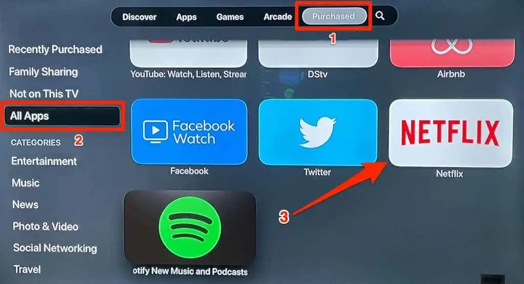 Cách sửa lỗi Netflix 113 trên Apple TV 13 Cách sửa lỗi Netflix 113 trên Apple TV