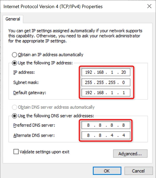 Cách gán địa chỉ IP tĩnh cho PC chạy Windows 11/10 11 Cách gán địa chỉ IP tĩnh cho PC chạy Windows 11/10