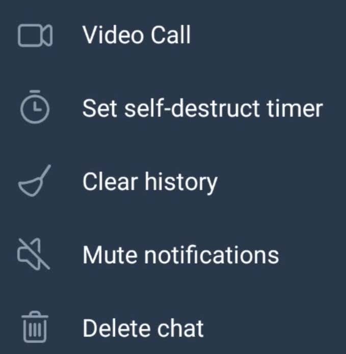 Cách xóa tin nhắn trên Telegram 7 Cách xóa tin nhắn trên Telegram