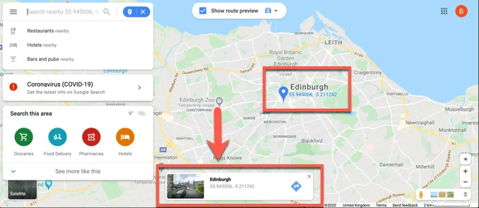 Cách thả ghim trong Google Maps trên máy tính để bàn và thiết bị di động 8 Cách thả ghim trong Google Maps trên máy tính để bàn và thiết bị di động