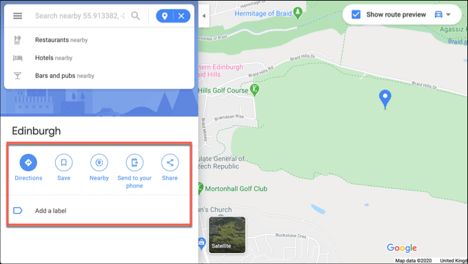 Cách thả ghim trong Google Maps trên máy tính để bàn và thiết bị di động 9 Cách thả ghim trong Google Maps trên máy tính để bàn và thiết bị di động