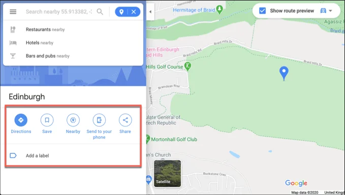 Cách thả ghim trong Google Maps trên máy tính để bàn và thiết bị di động 9 Cách thả ghim trong Google Maps trên máy tính để bàn và thiết bị di động