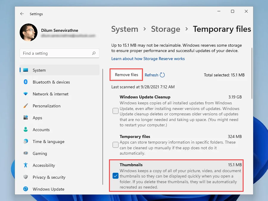 Cách sửa lỗi xem trước hình thu nhỏ không hiển thị trong Windows 11/10 Explorer 9 Cách sửa lỗi xem trước hình thu nhỏ không hiển thị trong Windows 11/10 Explorer