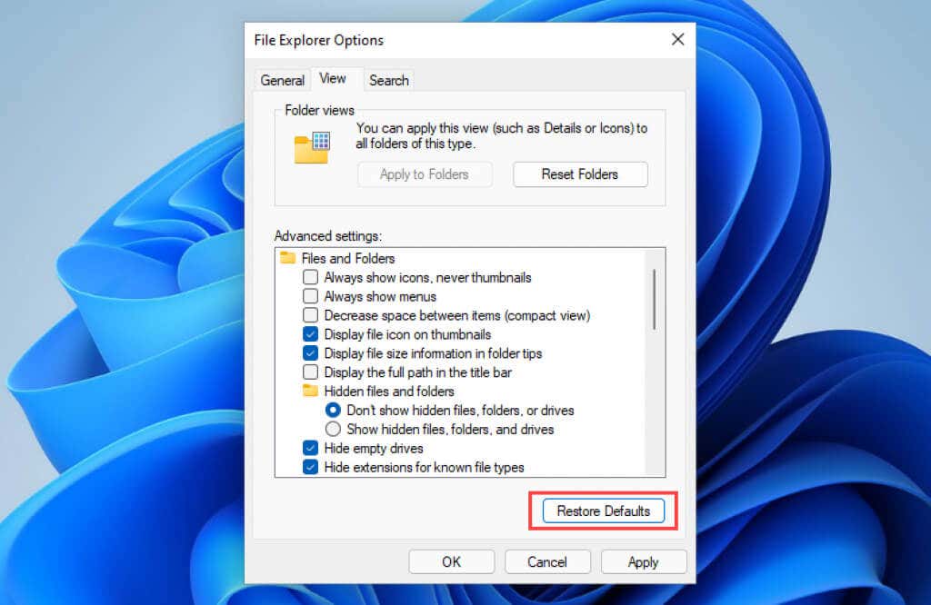 Cách sửa lỗi xem trước hình thu nhỏ không hiển thị trong Windows 11/10 Explorer 12 Cách sửa lỗi xem trước hình thu nhỏ không hiển thị trong Windows 11/10 Explorer