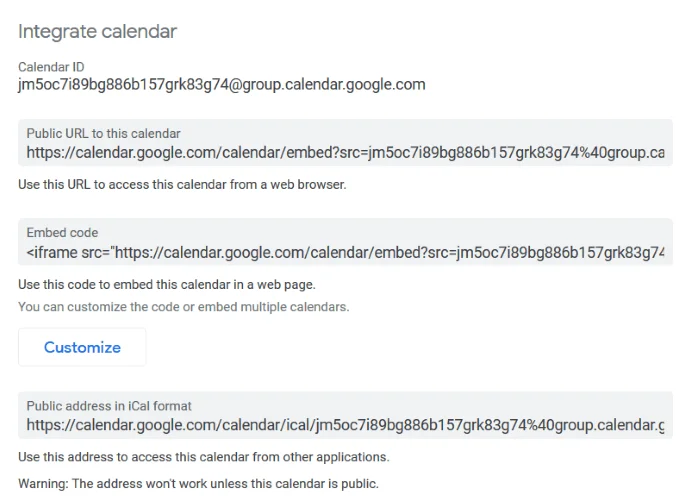 Cách nhúng Lịch Google vào trang web của bạn 5 Cách nhúng Lịch Google vào trang web của bạn