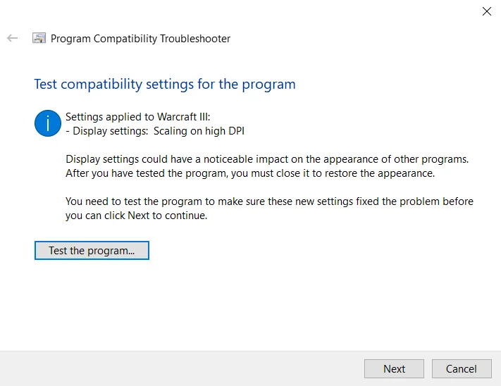 - Bàn trợ giúp Geek Chạy chương trình ở Chế độ tương thích trong Windows 11/10 image 7