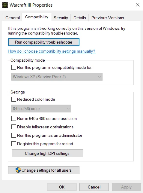 - Bàn trợ giúp Geek Chạy chương trình ở Chế độ tương thích trong Windows 11/10 image 9