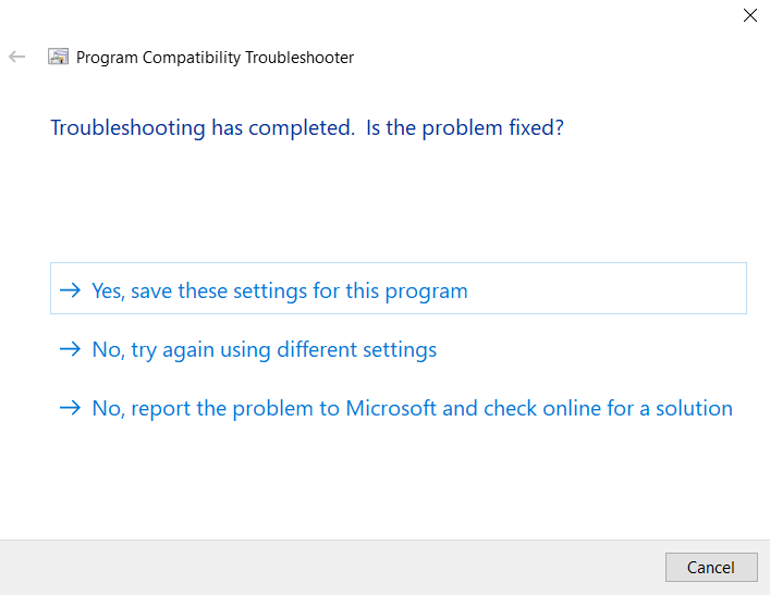 - Bàn trợ giúp Geek Chạy chương trình ở Chế độ tương thích trong Windows 11/10 image 8