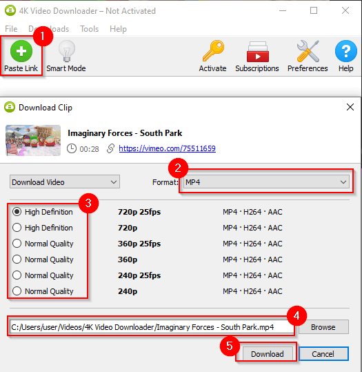 Cách tải xuống video Vimeo để xem ngoại tuyến 13 Cách tải xuống video Vimeo để xem ngoại tuyến