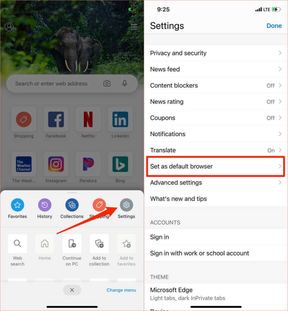 Cách thay đổi trình duyệt mặc định trên Windows, Mac, iPhone và Android 7 Cách thay đổi trình duyệt mặc định trên Windows, Mac, iPhone và Android