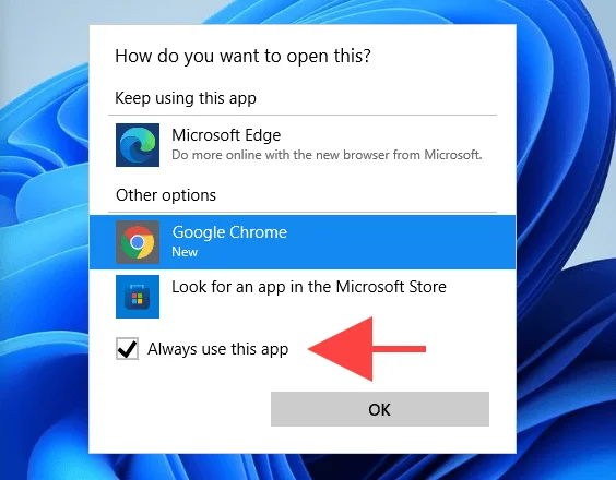 Cách thay đổi trình duyệt web mặc định trong Windows 11/10 2 Cách thay đổi trình duyệt web mặc định trong Windows 11/10