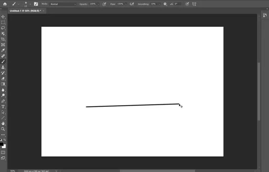 image-52 - Mẹo công nghệ trực tuyến Cách vẽ đường thẳng bằng công cụ Brush Tool ảnh 2
