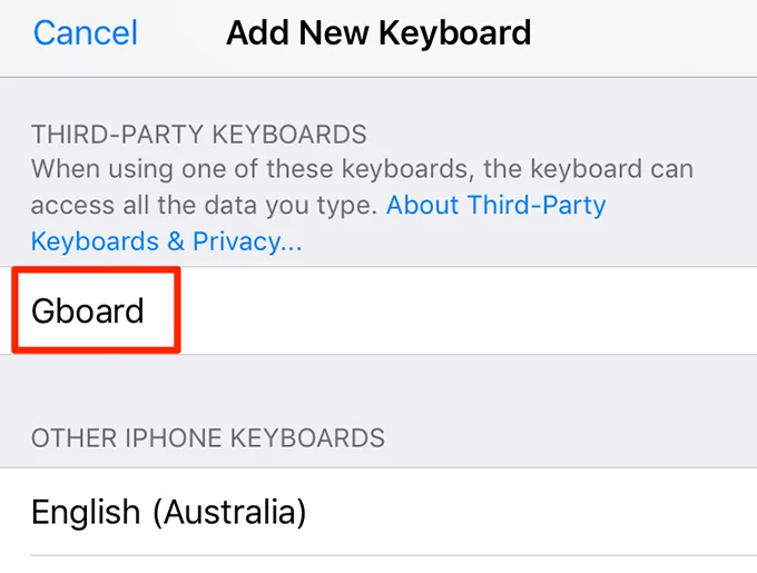 Cách khắc phục Gboard không hoạt động trên Android và iOS 15 Cách khắc phục Gboard không hoạt động trên Android và iOS