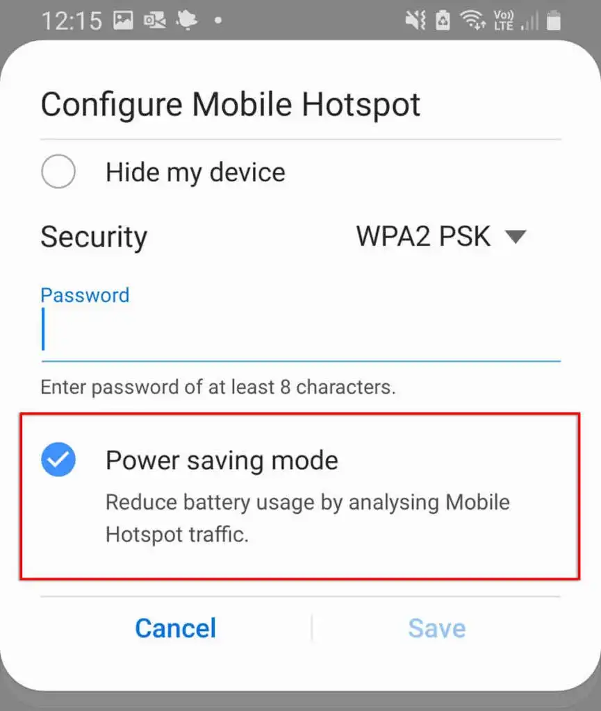 Điểm phát sóng Android không hoạt động? 10 điều nên thử 8 Điểm phát sóng Android không hoạt động? 10 điều nên thử