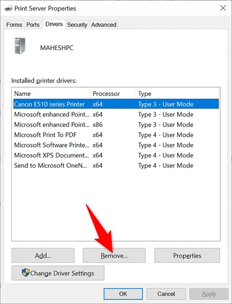 Không thể Xóa Máy in trong Windows 10/11? Làm thế nào để buộc loại bỏ nó 12 Không thể Xóa Máy in trong Windows 10/11? Làm thế nào để buộc loại bỏ nó